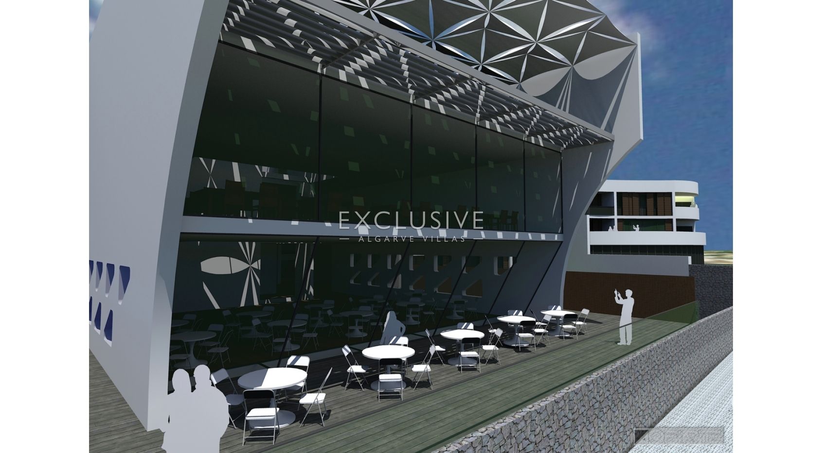 Plot of land to build a senior home in the Algarve with 80 bedrooms