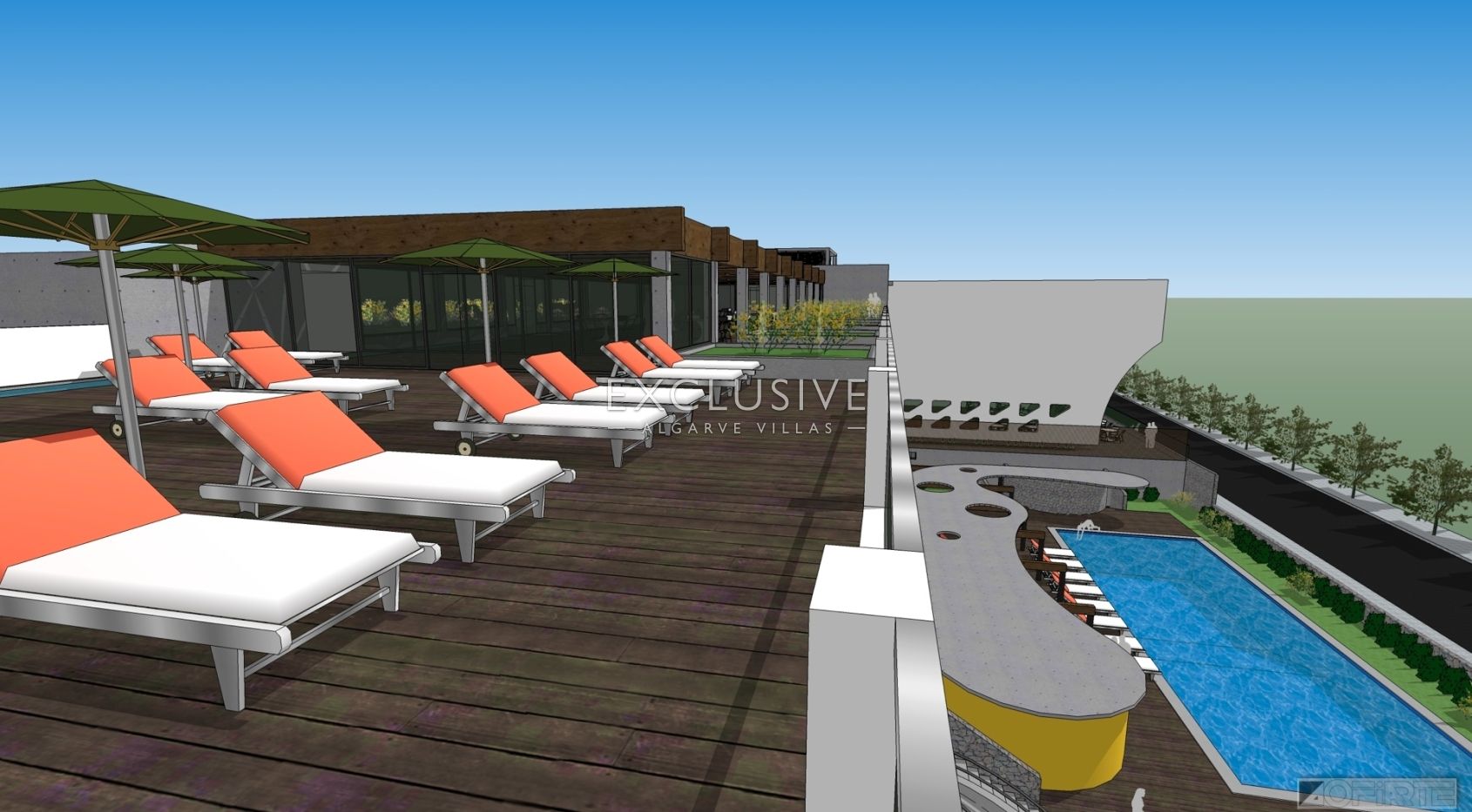 Plot of land to build a senior home in the Algarve with 80 bedrooms