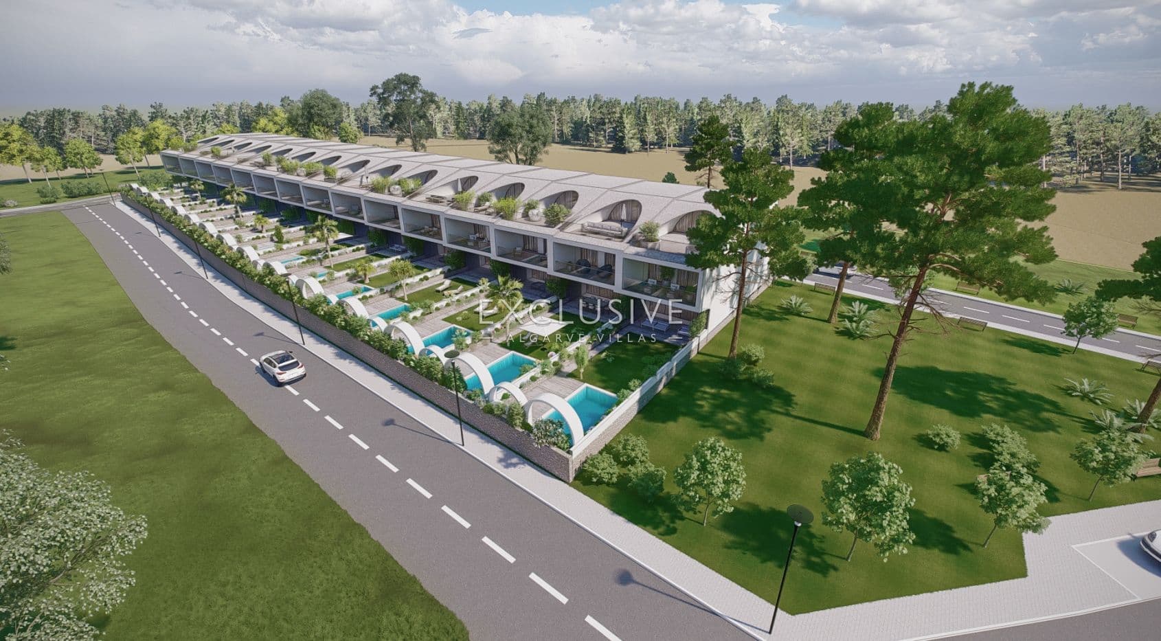 Large plot for construction in a quiet area of Almancil, near golf resorts, Algarve-2