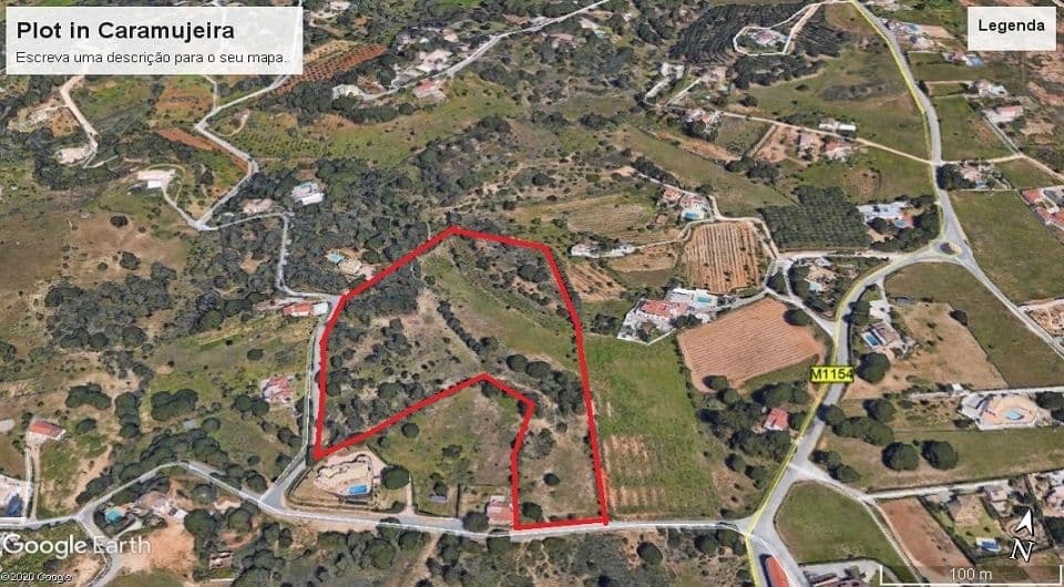 Plot near Caramujeira with ruin, Algarve-1