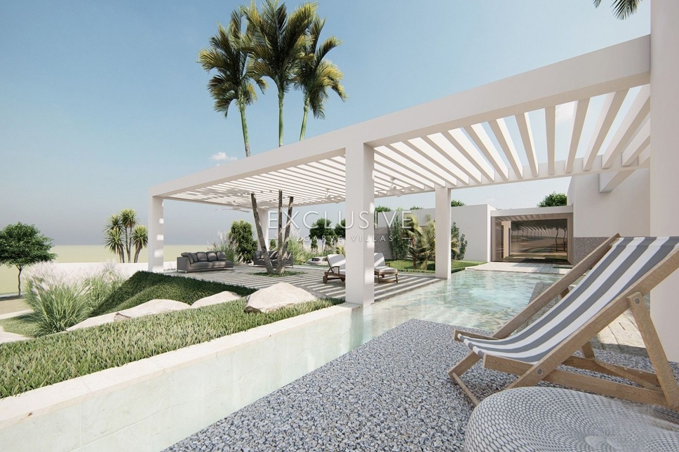 4 ha of Land near Vale do Lobo with project for a large home with swimming pool, Algarve
