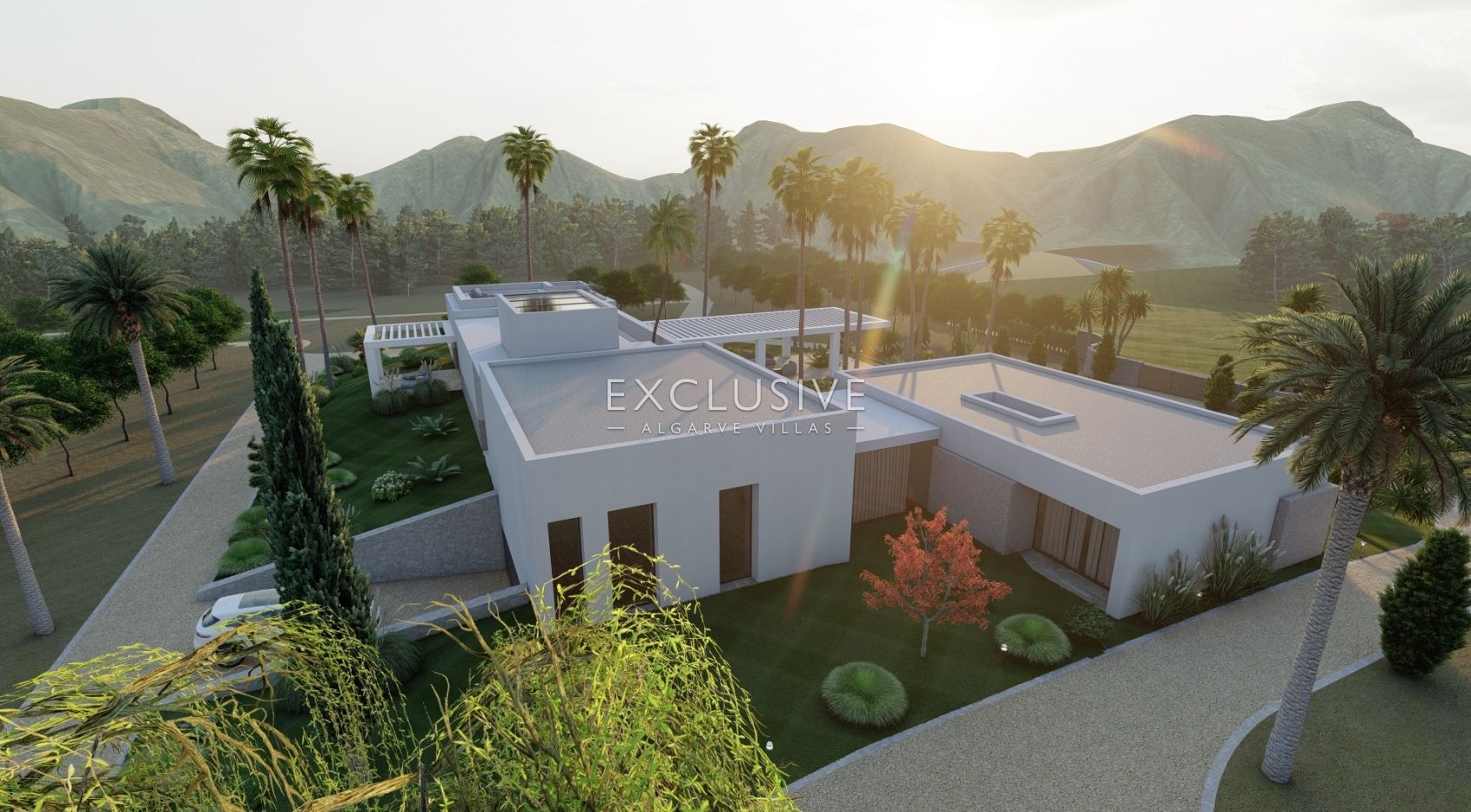 4 ha of Land near Vale do Lobo with project for a large home with swimming pool, Algarve