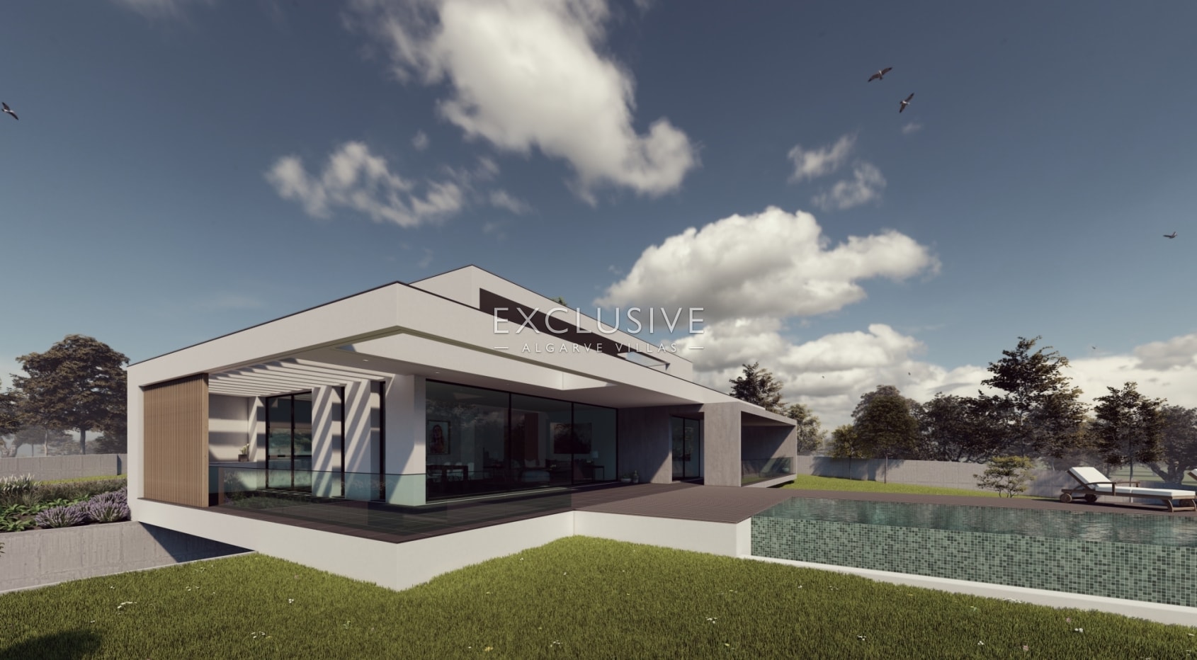 Beautiful, sea views, walking distance to beach. Modern Villa in Carvoeiro, Algarve