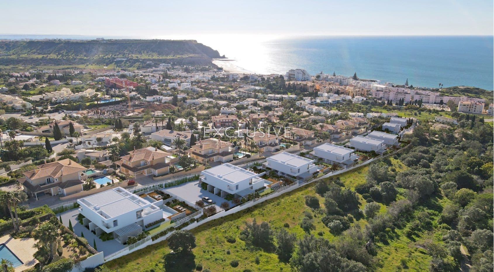 12 Exclusive Semi-Detached Villas with Sea Views in Praia da Luz - Lagos, Algarve-1