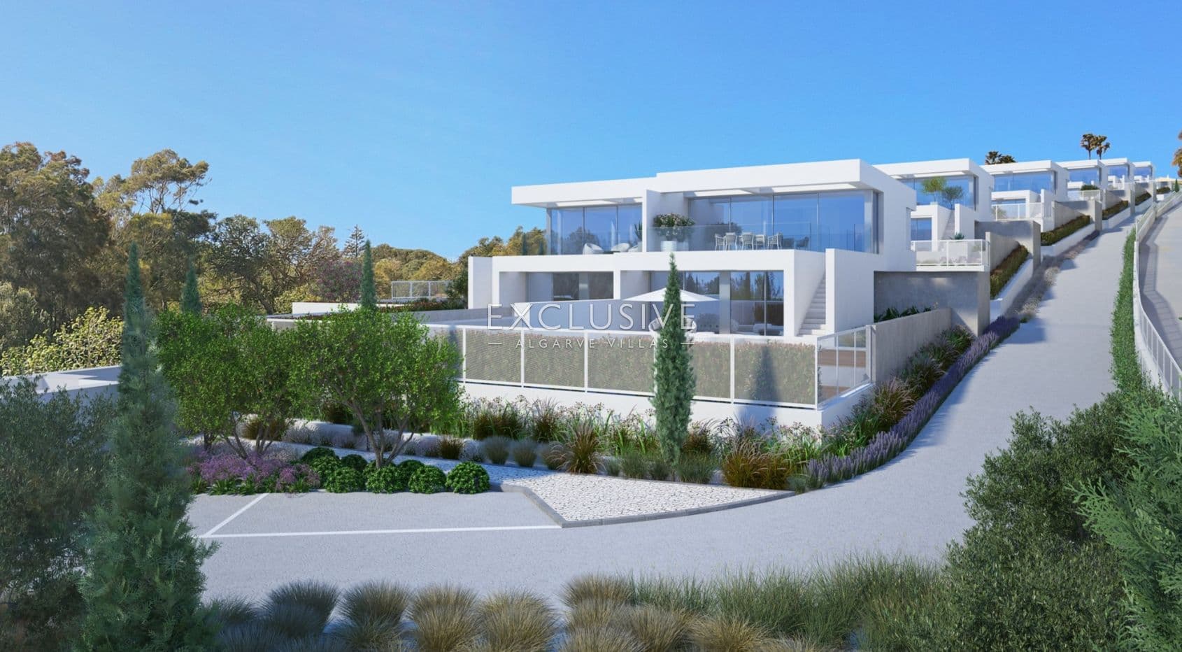 12 Exclusive Semi-Detached Villas with Sea Views in Praia da Luz - Lagos, Algarve-2