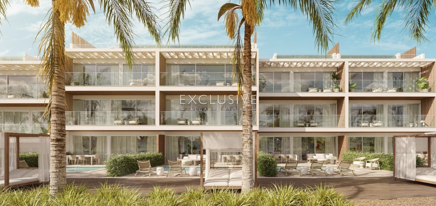 Luxury condominium, 3 bedrooms apartments, Golden Triangle, Algarve-1