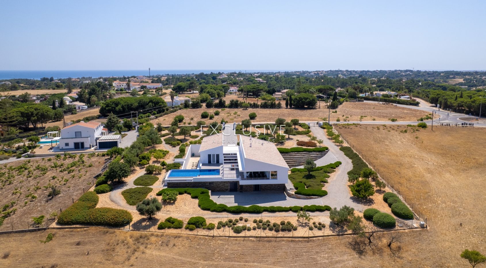 Unique designer contemporary villa in Carvoeiro with large plot and private pool near the beach