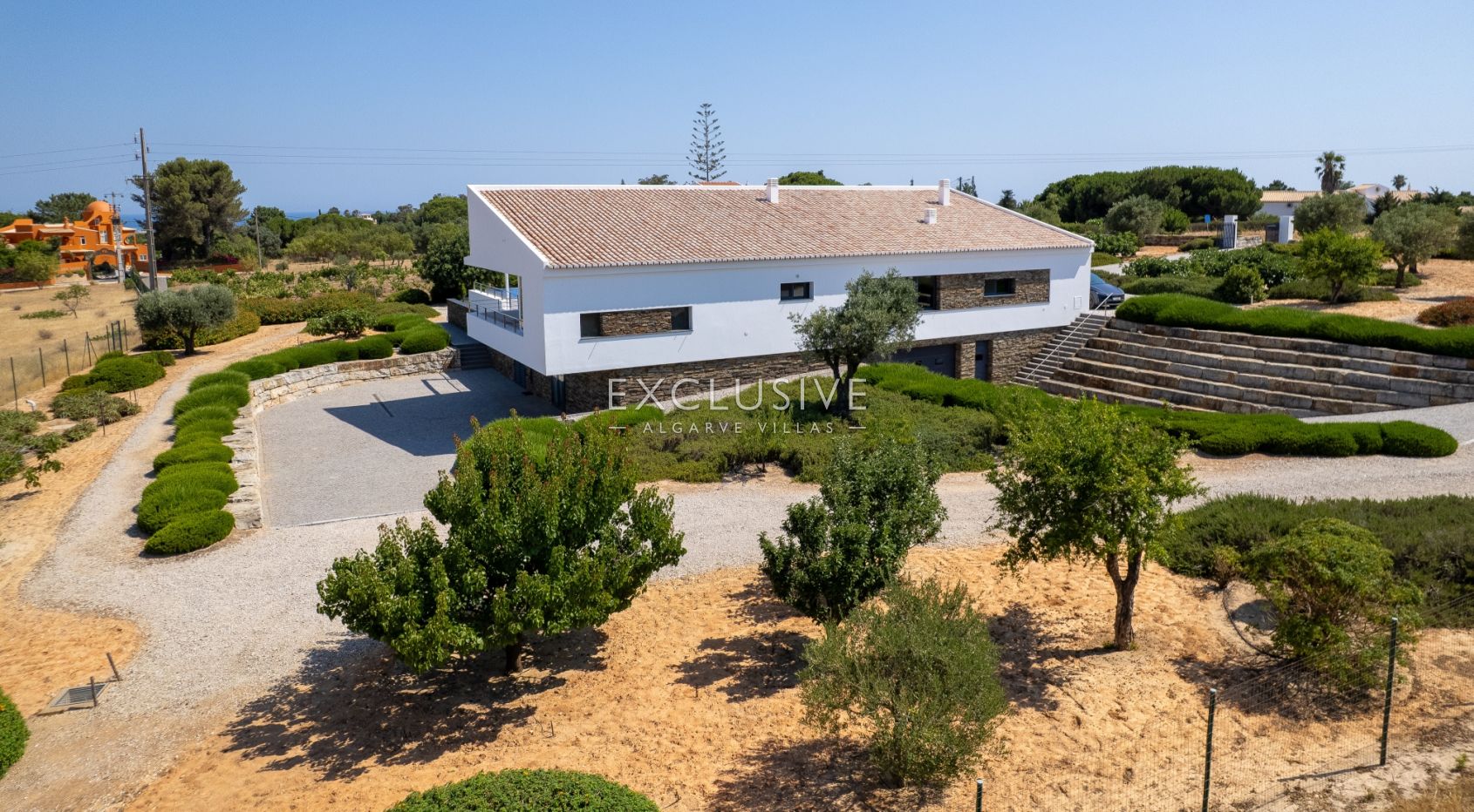 Unique designer contemporary villa in Carvoeiro with large plot and private pool near the beach