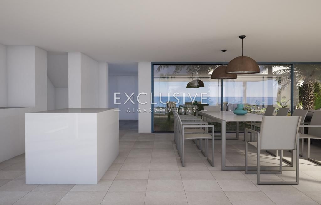 Panoramic Sea View Plot with Approved Contemporary Project Western Algarve