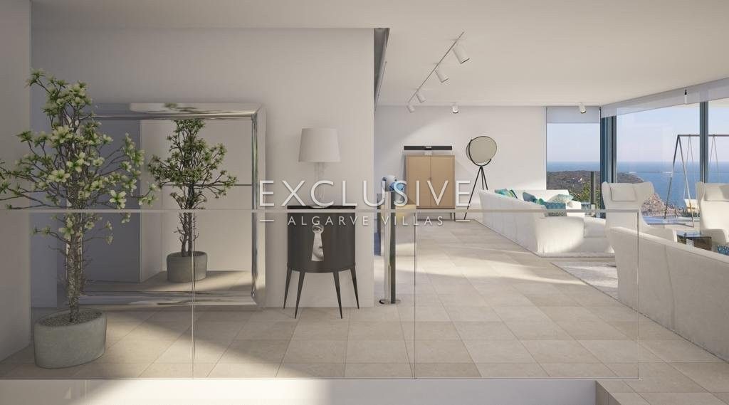 Panoramic Sea View Plot with Approved Contemporary Project Western Algarve