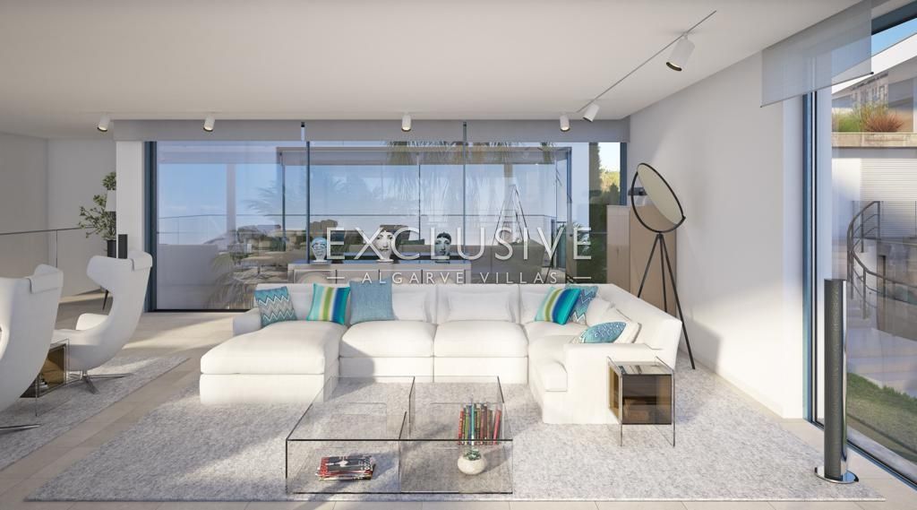 Panoramic Sea View Plot with Approved Contemporary Project Western Algarve
