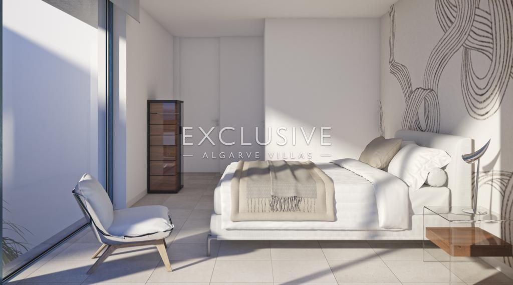 Panoramic Sea View Plot with Approved Contemporary Project Western Algarve