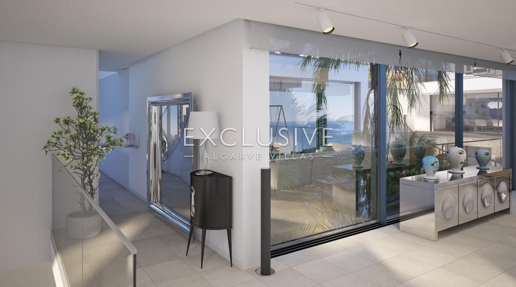 Panoramic Sea View Plot with Approved Contemporary Project Western Algarve