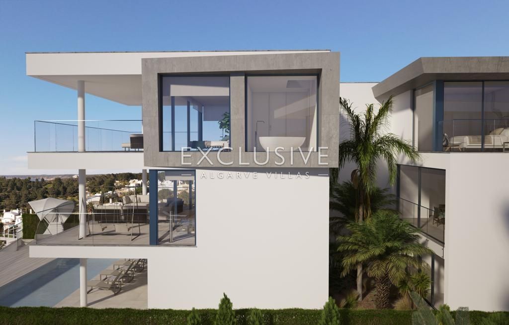 Panoramic Sea View Plot with Approved Contemporary Project Western Algarve