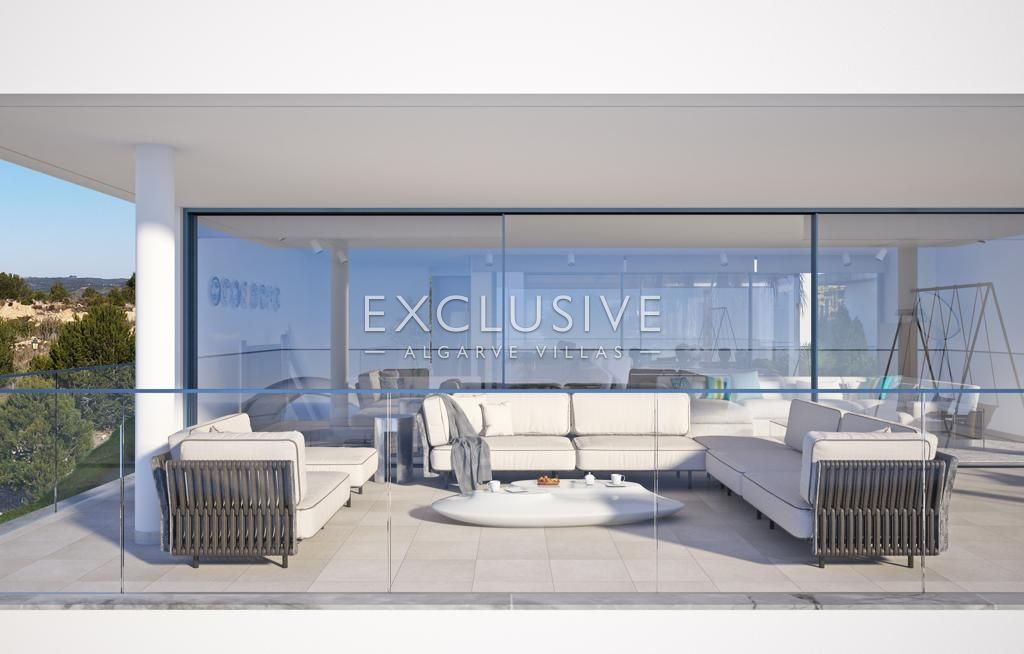 Panoramic Sea View Plot with Approved Contemporary Project Western Algarve