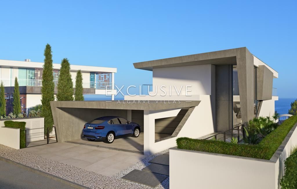 Panoramic Sea View Plot with Approved Contemporary Project Western Algarve