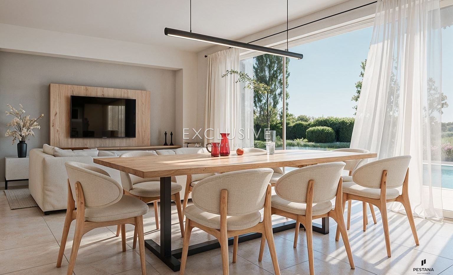 Golf front villa with three bedrooms and swimming pool, Silves, Algarve